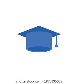 graduation cap icon. vector illustration