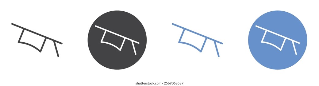 Graduation cap icon vector symbol outline sign