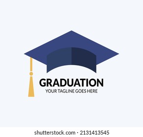 Graduation Cap Illustration - Education Symbol