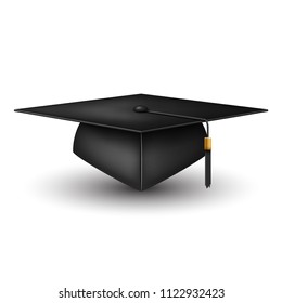 Graduation Cap isolated on white background