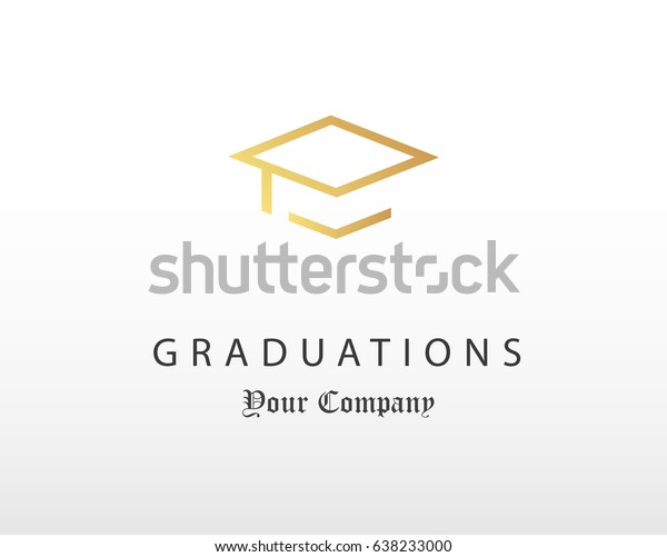 Graduation Cap Logo Design Design Template Education Signs