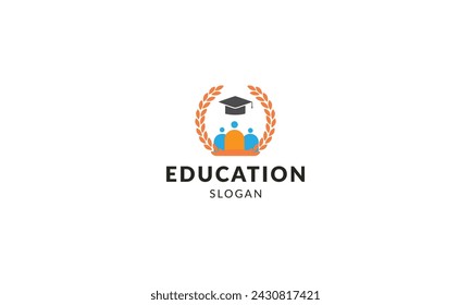 A graduation cap logo with a globe, representing worldwide education.