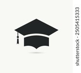 graduation cap. graduation logo vector 