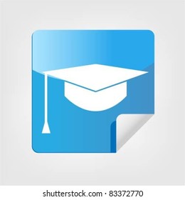 Graduation cap Sticker