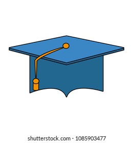 Graduation Cap Symbol Stock Vector (Royalty Free) 1085903477 | Shutterstock