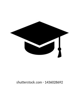 Graduation Cap Symbol Icon Vector Design Stock Vector (royalty Free 