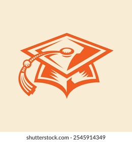 Graduation Cap trendy artwork fetching abstract vector illustration colorful practical design.eps