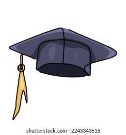 Graduation Cap Vector Clip Art