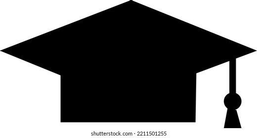 Graduation cap vector icon, graduation hat symbol in modern design style for web site and mobile app.eps
