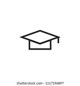 Graduation Cap Vector illustration, EPS10.