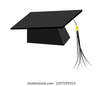 graduation cap vector image or clipart