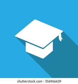 Graduation Cap,long shadow