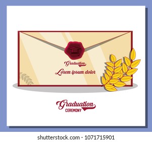 Graduation Card With Envelope