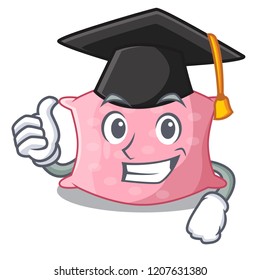 Graduation cartoon cute pillow decorated in sofa