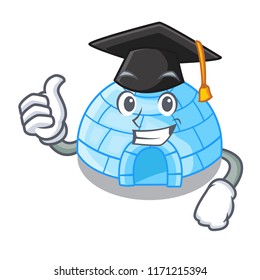 Graduation cartoon dome igloo ice house snow