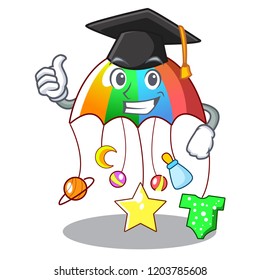 Graduation cartoon hanging toys with baby carousel