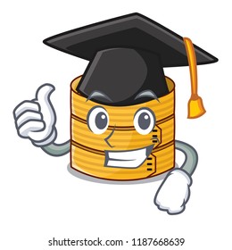 Graduation cartoon traditional bamboo for steamed food