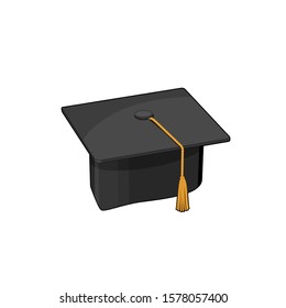 Hat Graduation Isolated Icon Stock Vector (Royalty Free) 1150089443