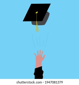 graduation ceremony at the university, institute or college.