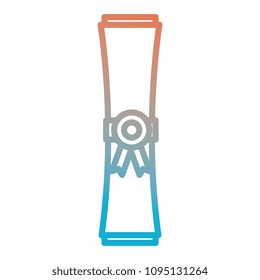 graduation certificate isolated icon