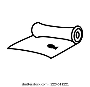 graduation certificate isolated icon