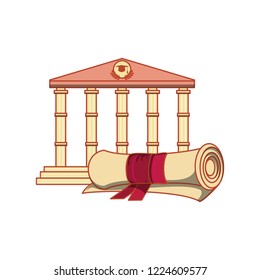 graduation certificate with structure academy