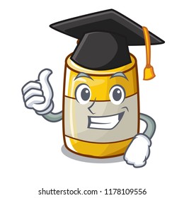 Graduation character bottle style mustard sauce yummy