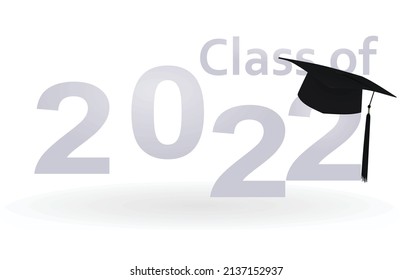 Graduation Class of 2022. vector