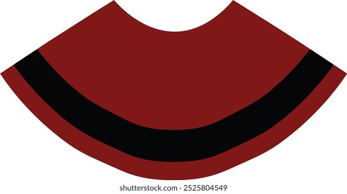 Ilustração do ícone de vetor de colar de graduação 