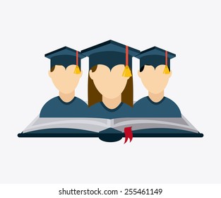 graduation concept design, vector illustration eps10 graphic 