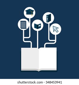 graduation concept design, vector illustration eps10 graphic 