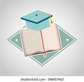 graduation concept design, vector illustration eps10 graphic 