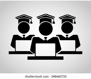 graduation concept design, vector illustration eps10 graphic 