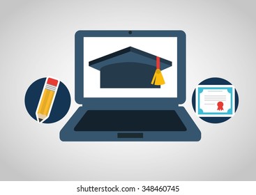 graduation concept design, vector illustration eps10 graphic 