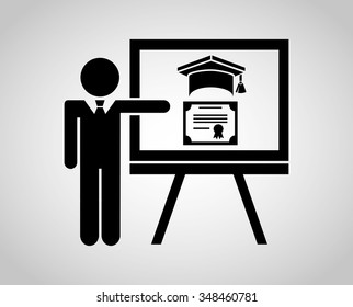 graduation concept design, vector illustration eps10 graphic 