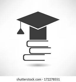 Graduation concept icon
