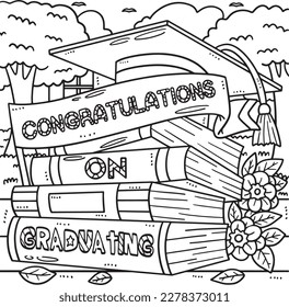 Graduation Congratulations on Graduating Coloring