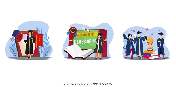 Graduation Day Flat Bundle Design