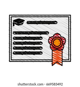 Graduation diploma achievement