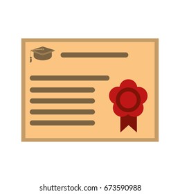 Graduation diploma achievement