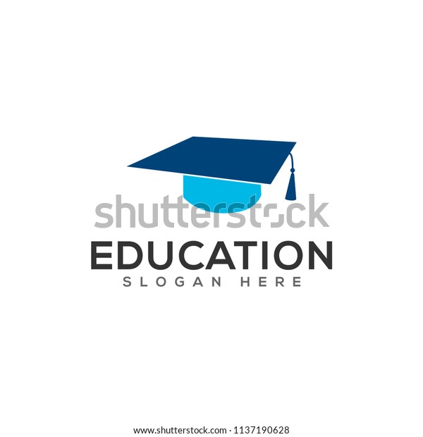Graduation Education Logo Symbol Stock Vector Royalty Free