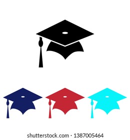 graduation education university vector icon