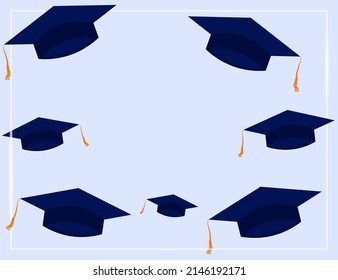 Graduation End of School Banner Vector Design EPS10 great to be used to celebrate graduation or end of school or last day or school