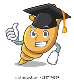 Graduation exotic shell character cartoon