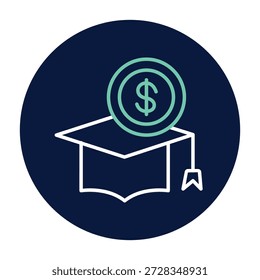 Tarifas de graduación Vector, píxel perfecto, archivo ilustrador 