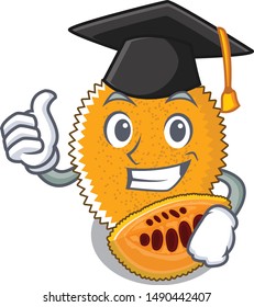 Graduation gac fruit with the character shape