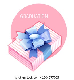 graduation gift box clip art