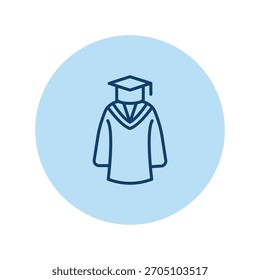 Graduierung Kleid Pentaglow , Vektor, Pixel perfekt, Illustratordatei 