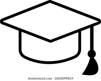 Graduation hat cap icon . Academic cap. Graduation student black cap and diploma university or college hat icons, student graduation cap designs elements , vector with transparent backgrounds