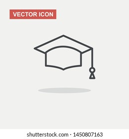 Graduation hat cap line ar...cation website and app